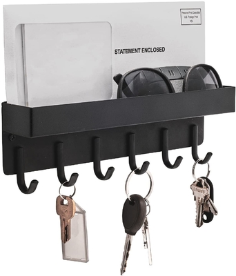 Магнитный держатель ключа Entryway организатора стены закрепляет поднос для хранения